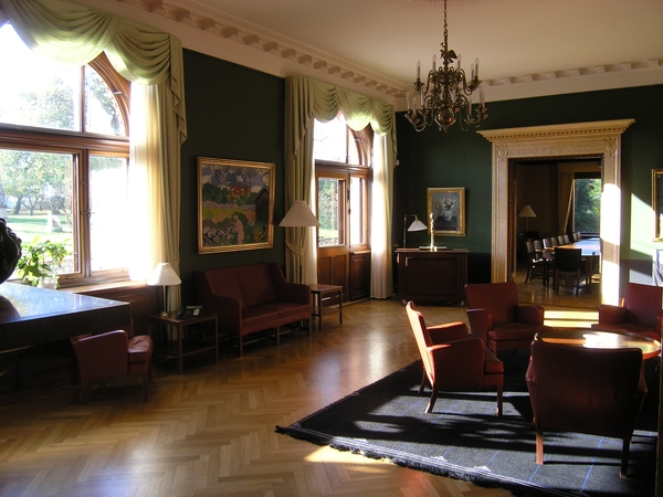 Dagligstuen i 'Carls Villa'