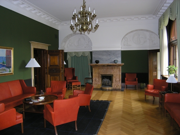 Dagligstuen i 'Carls Villa'