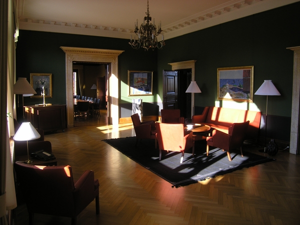 Dagligstuen i 'Carls Villa'