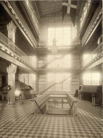 Bryghuset, interiør, 1910