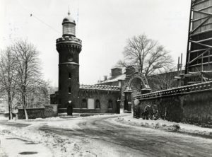 Vinterbillede af Fyrtårnet. u.å.