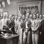 Wimbledon Boldklub på besøg, 1937.