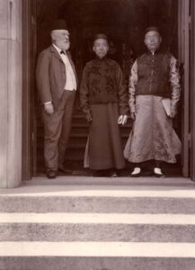 Besøg fra Kina hos Carl Jacobsen, 1908