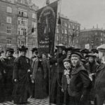 Kvindelige bryggeriarbejdere, 1. maj 1907
