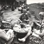 Bryggeriarbejderne holder pause på Solterrassen