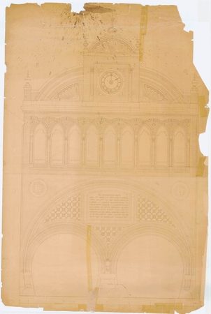Dipylon, facade