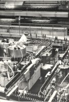 Etiketmaskine, ca. 1985