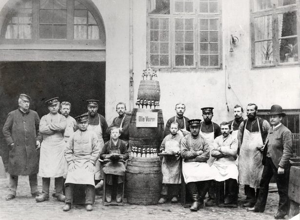 Tappere Ove Worm, 1905